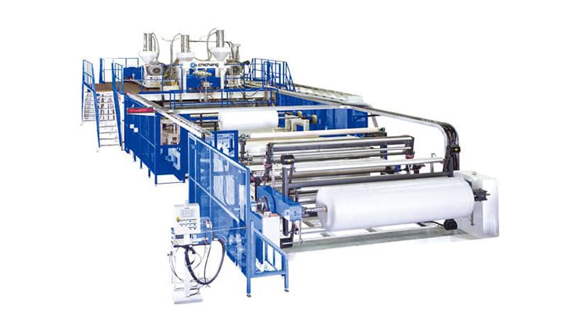 Машина за бъбъл фолио - цяла линия